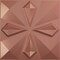 Ekena Millwork 19 5/8in. W x 19 5/8in. H Nikki EnduraWall Decorative 3D Wall Panel Covers 2.67 Sq. Ft. WP20X20NKFCP - alternate 1